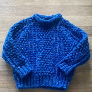 Kids 100% wool sweater from Ireland